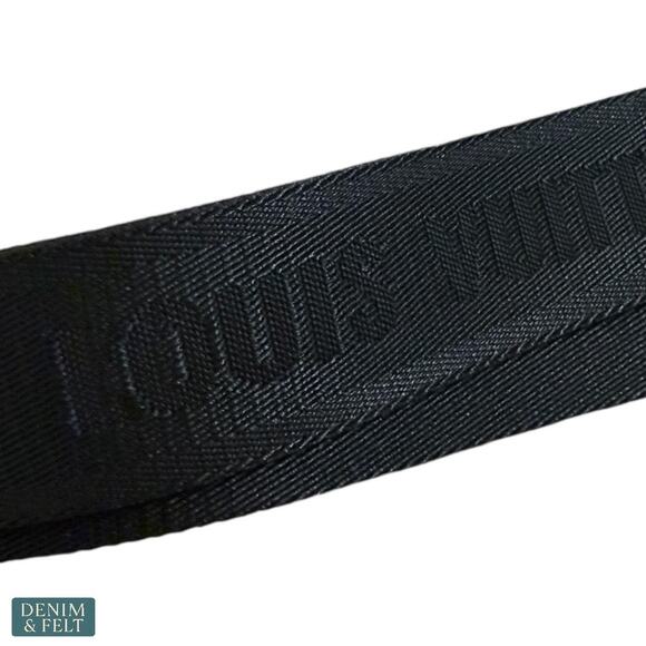 Louis Vuitton Black Green Nylon Alpha Messenger Shoulder Strap Adjustable LV - Picture 8 of 16